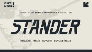 Stander Font › Fontesk