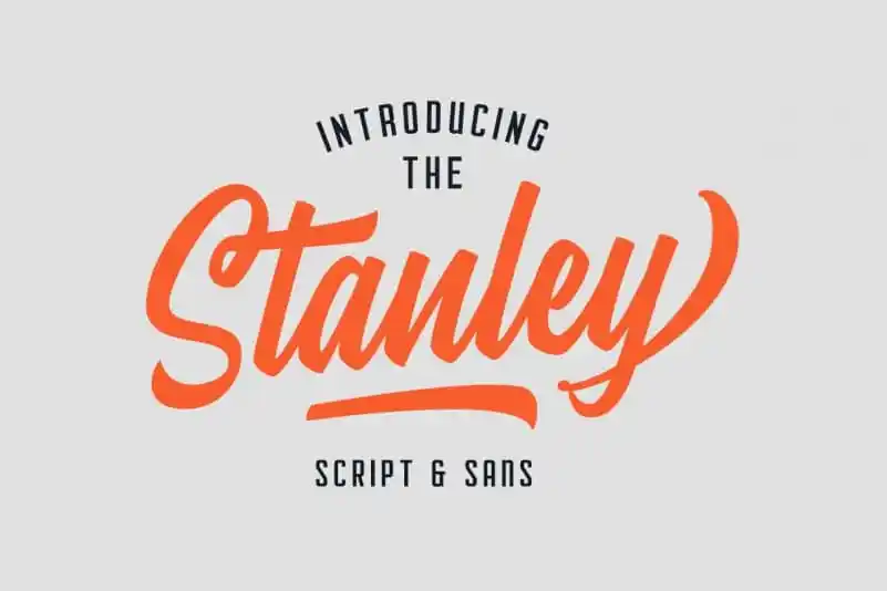 Stanley Calligraphy Font