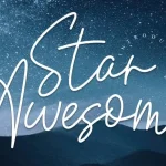 Star Awesome Handwritten Font