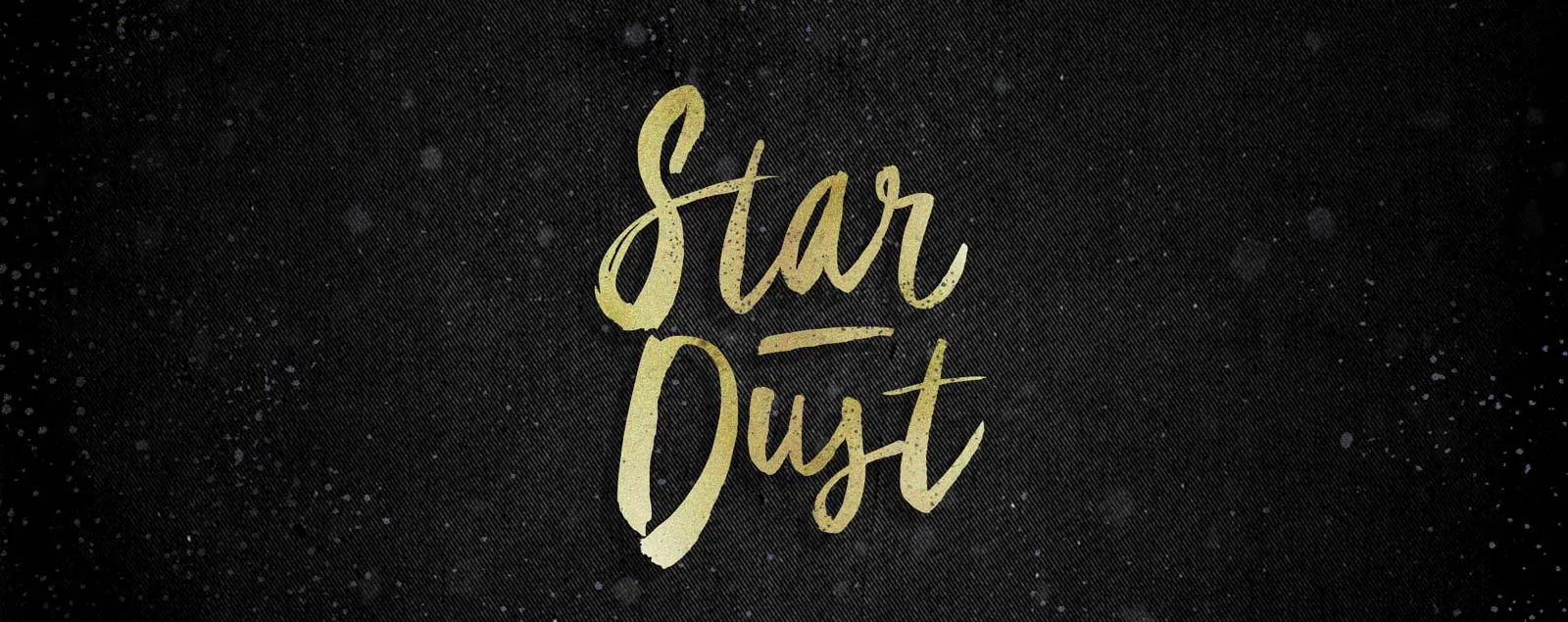 Star Dust Brush Font