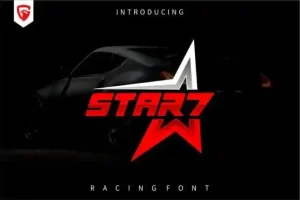 Star7 Display Font