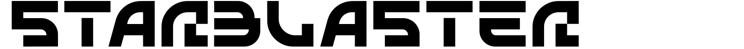 Starblaster Font