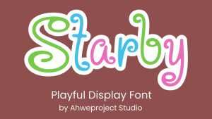 Starby Font › Fontesk