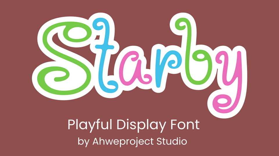 Starby Font › Fontesk