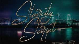 Starcity Script Font › Fontesk