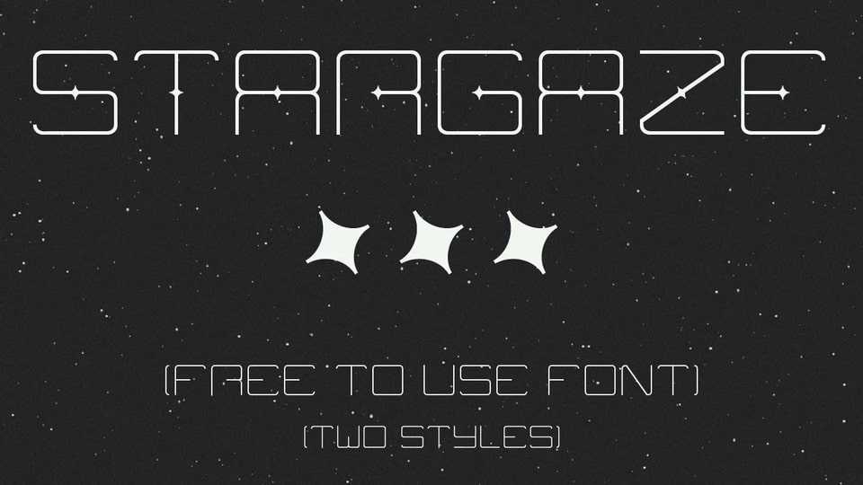 Stargaze Font › Fontesk