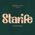Starife Display Font