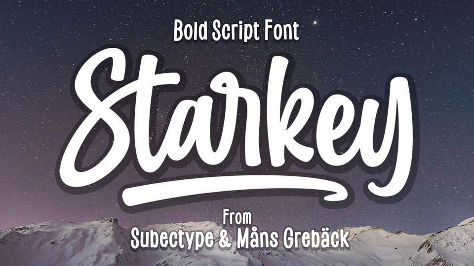 Starkey Script Font › Fontesk