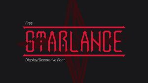 Starlance Font › Fontesk