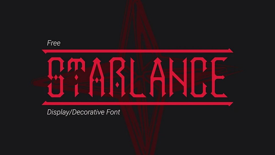 Starlance Font › Fontesk