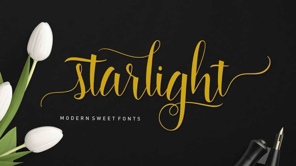 Starlight Script Font › Fontesk