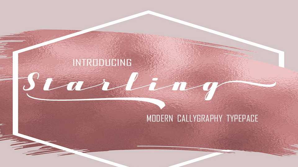 Starling Font › Fontesk