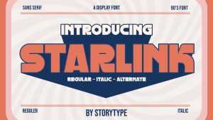 Starlink Font › Fontesk