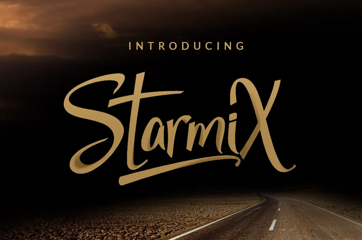 StarmiX Script Font