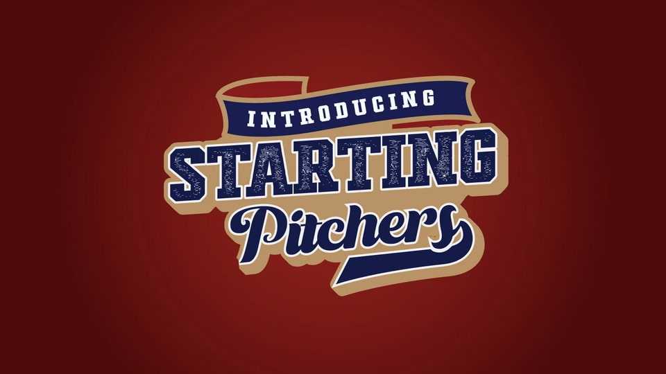 Starting Pitchers Font › Fontesk