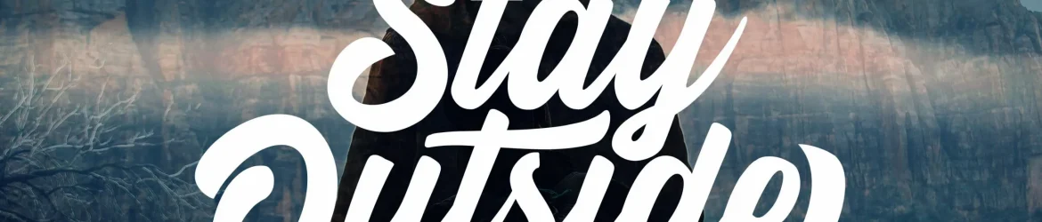 Stay Outside Script Font