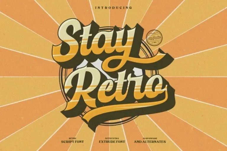 Stay Retro Font