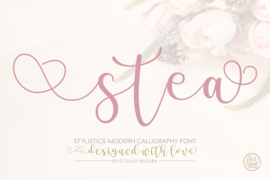 Stea Calligraphy Font