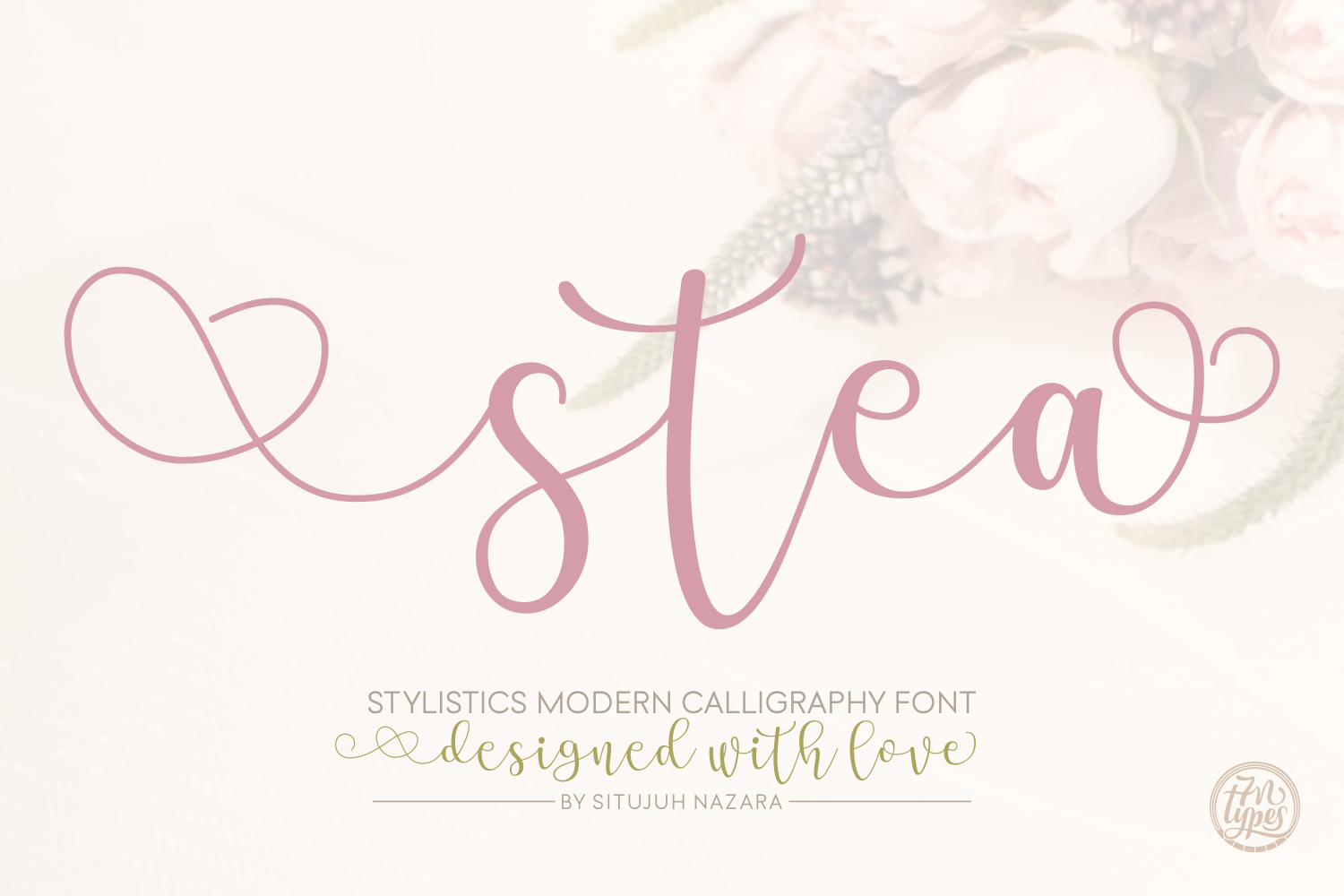 Stea Calligraphy Font