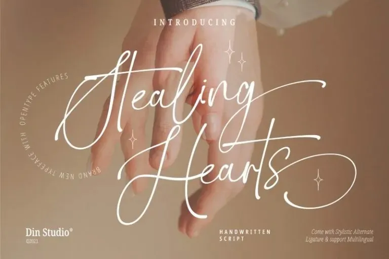 Stealing Hearts Font