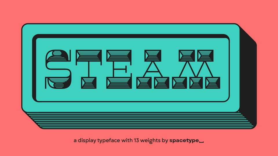 Steam Font › Fontesk