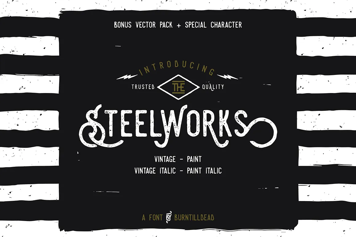Steelworks Font
