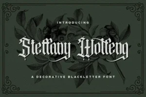Steffany Wolfeng Display Font