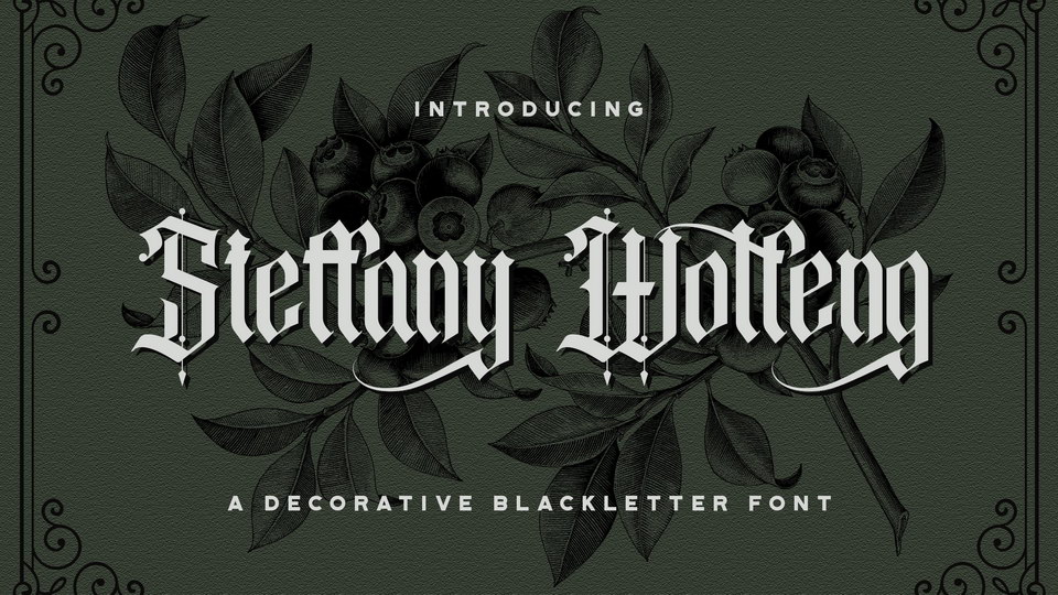 Steffany Wolfeng Font › Fontesk