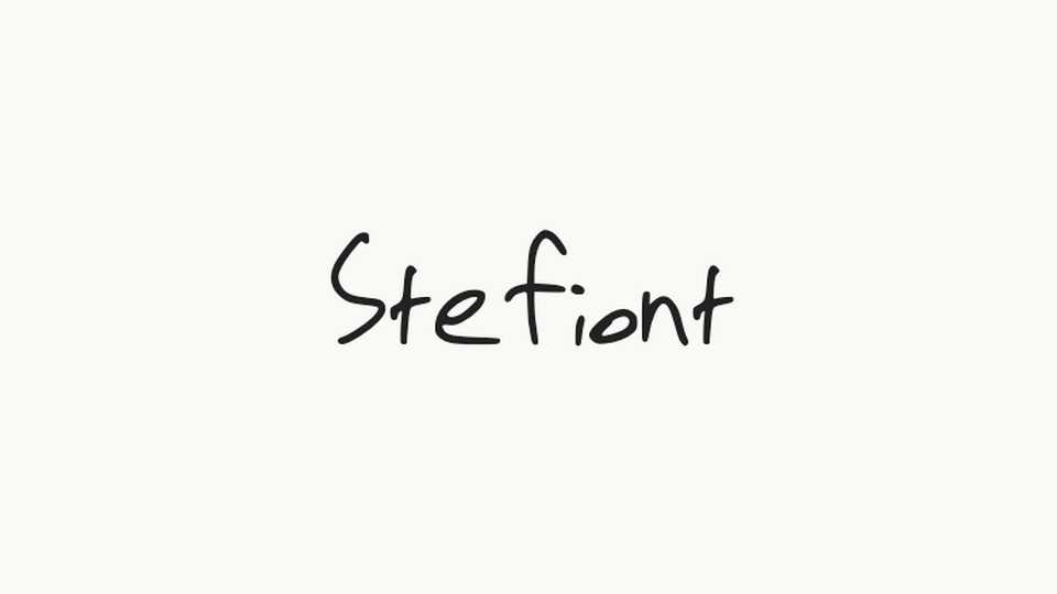 Stefiont Font › Fontesk