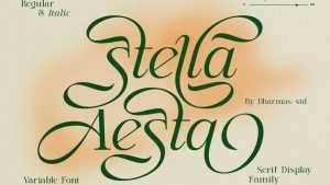Stella Aesta Font › Fontesk