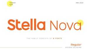 Stella Nova Font › Fontesk