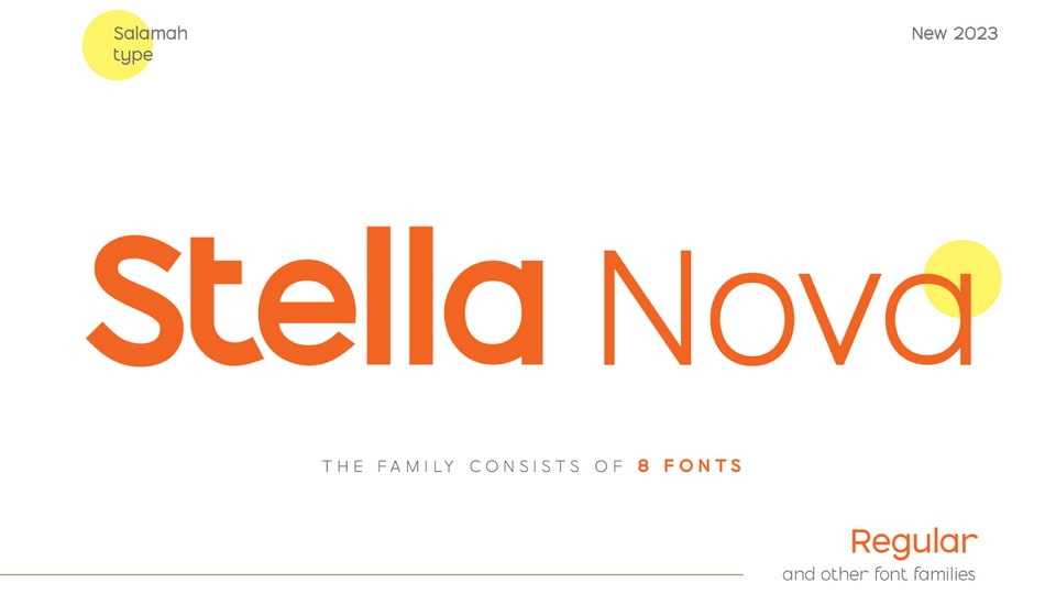 Stella Nova Font › Fontesk