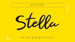 Stella Script Font › Fontesk