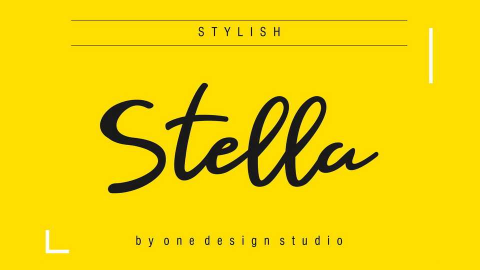 Stella Script Font › Fontesk