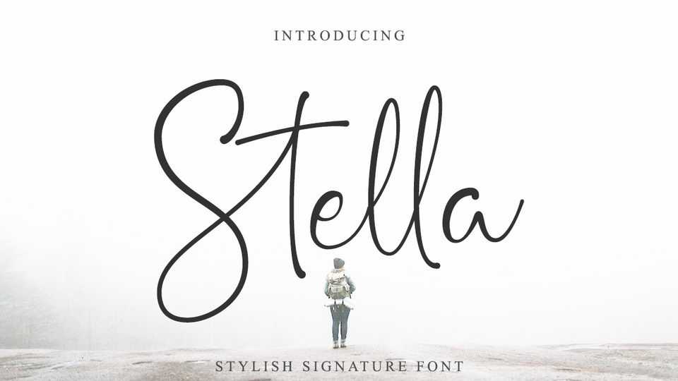 Stella Signature Font › Fontesk