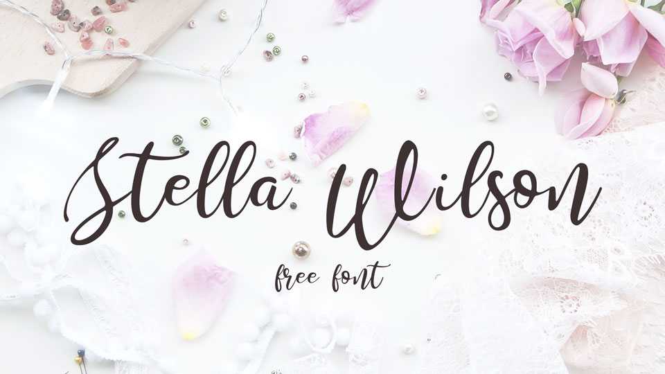 Stella Wilson Font › Fontesk