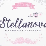 Stellanova Script Font Demo