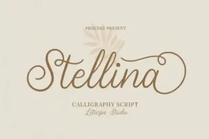 Stellina Calligraphy Font