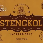 Stengkol Font Family