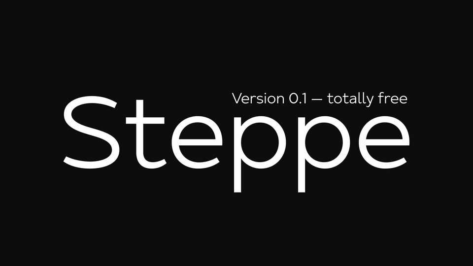 Steppe Font › Fontesk