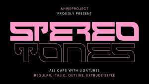 Stereotones Font › Fontesk