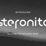 Steronite Sans Serif Font