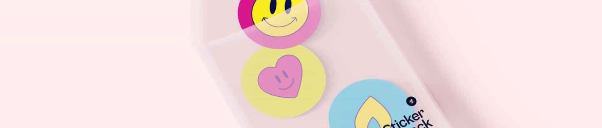 Sticker Pack Mockup (PSD)