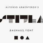 STIJLA Bauhaus-like Font