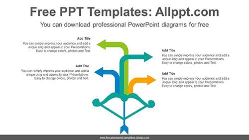 Stinging Arrows PowerPoint Diagram Template