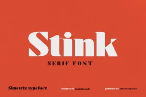 Stink Font