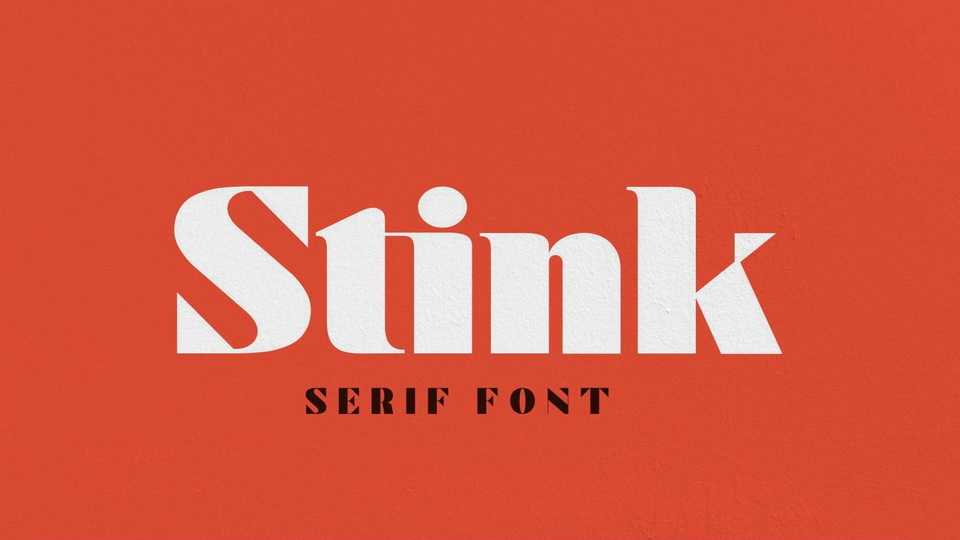 Stink Font › Fontesk