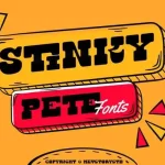 Stinky Pete Display Font