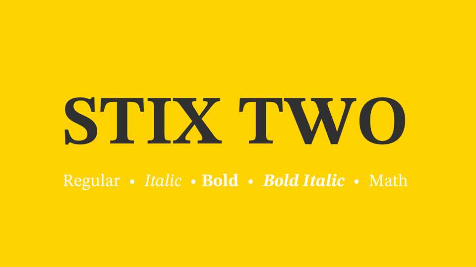 STIX Fonts › Fontesk