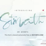 Stmath Calligraphy Font - Fonte Grátis Stmath Calligraphy Font